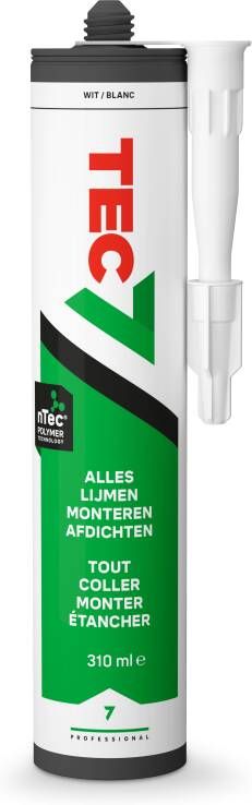 Tec7 patroon Universele kit 310ml Wit 535206000