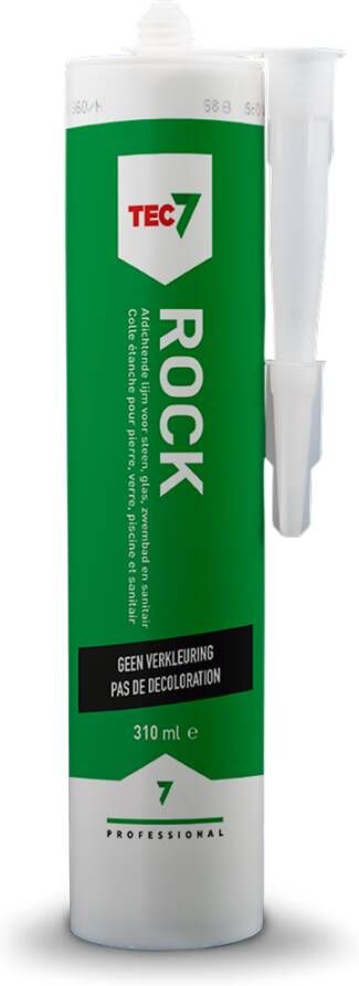 Tec7 Rock patroon Transparante afdichtingskit 310ml 539006000