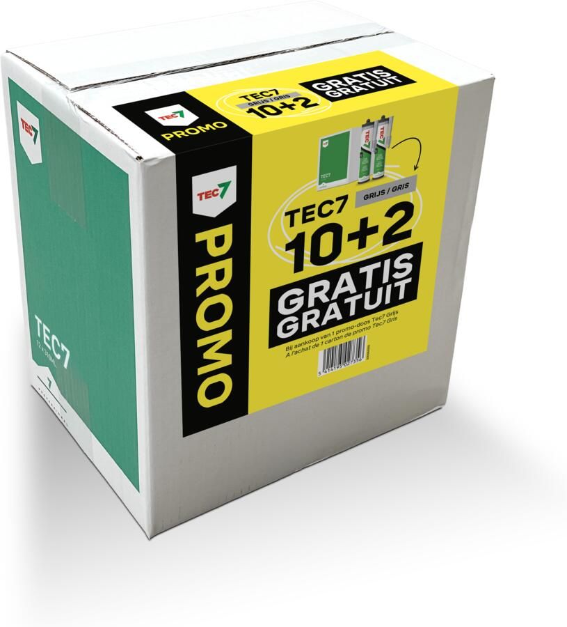 Tec7 patroon Universele kit 310ml Grijs 12st 535306000-1