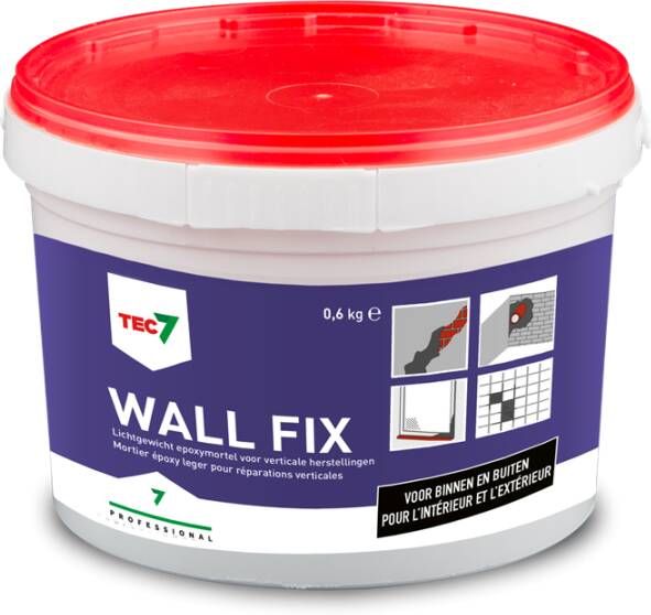Tec7 Wall Fix | Lichtgewicht epoxymortel | Pot 0 6kg 602806000