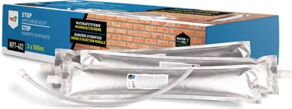 Tec7 WP7-402 Stop Opstijgend Vocht set 3 x 550ml worsten 602060000