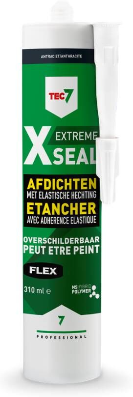 Tec7 X-Seal antraciet patroon 310 ml | Alles en overal afdichten 528014000