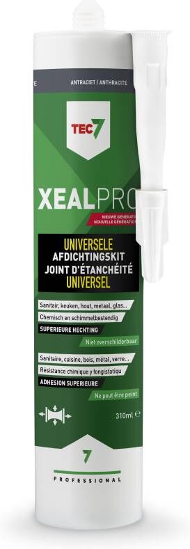 Tec7 XealPro antraciet Patroon 528004000