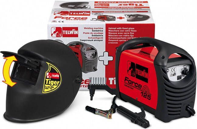 Telwin Force 125+Acc+Tiger MMA-electrode lasapparaat 590815861