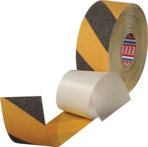 Tesa Antisliptape | zwart geel | lengte 15 m breedte 50 mm wiel | 3 stuks 60951-00000-00