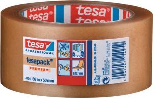 Tesa Verpakkingsplakband PVC | kleurloos | lengte 66 m | breedte 50 mm wiel | 6 stuks 04124-00342-00