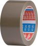 Tesa Verpakkingsplakband PVC | zeemleer | lengte 66 m | breedte 50 mm wiel | 6 stuks 04120-00042-00 - Thumbnail 1
