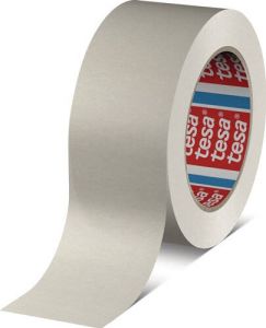 Tesa Verpakkingstape papier | wit | lengte 50 m | breedte 50 mm | 6 stuks 04713-00004-00