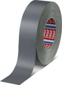 Tesa Weefseltape | grijs | lengte 50 m | breedte 50 mm wiel | 3 stuks 04651-00538-00