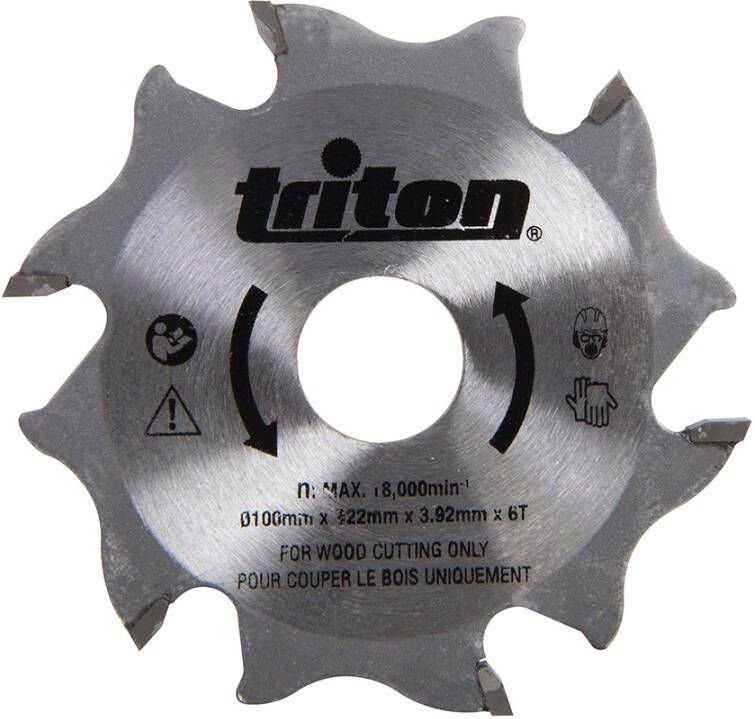 Triton Lamellenfrees zaagblad 100 mm | TBJC vervangend zaagblad 899068