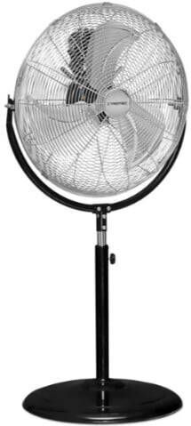 Trotec Statiefventilator TVM 18 S zwart | 107 t m 135 cm TRO014349