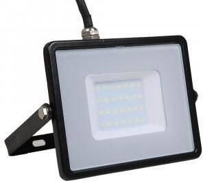 V-Tac LED Bouwlamp 30W 6400K fris wit body zwart 9332012