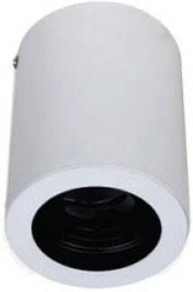 V-Tac Opbouw spot verstelbaar 50mm rond wit OP=OP 5013450