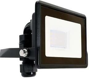 V-Tac LED Bouwlamp 10W 6500K zwart + kabelinvoer 9332105