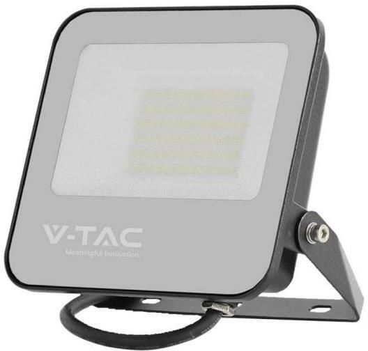 V-Tac LED Bouwlamp 50W 6500K zwart High lumen 9332055
