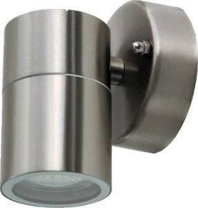 V-Tac Wandlamp RVS | 1xGU10 | IP44 | 8 5 cm hoog 5086000
