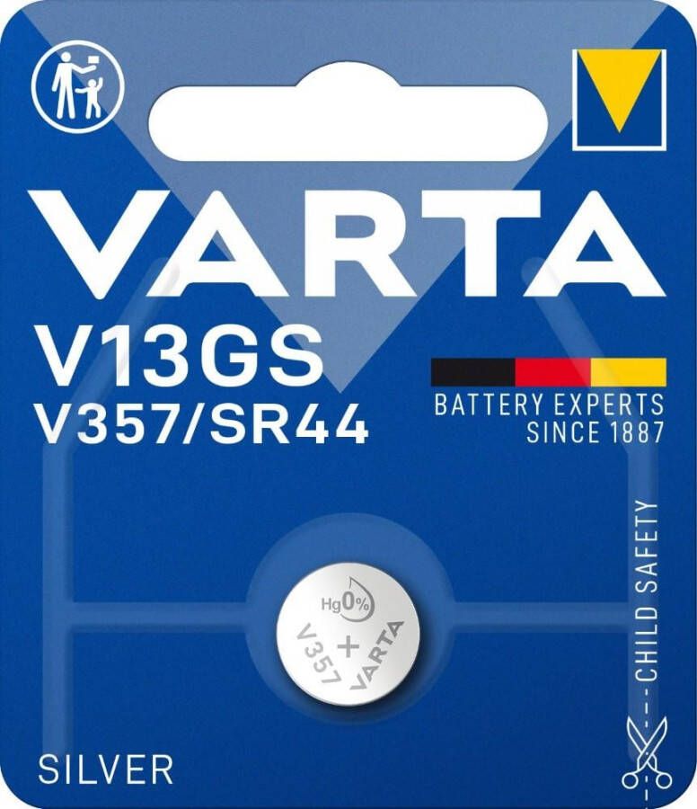 Varta 357 SR44 per stuk op blister 2913480