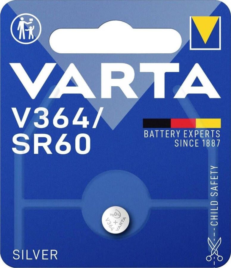 Varta 364 SR60 per stuk op blister 2913510