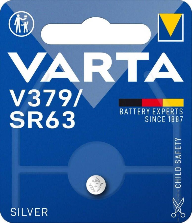 Varta 379 SR66 per stuk op blister 2913540