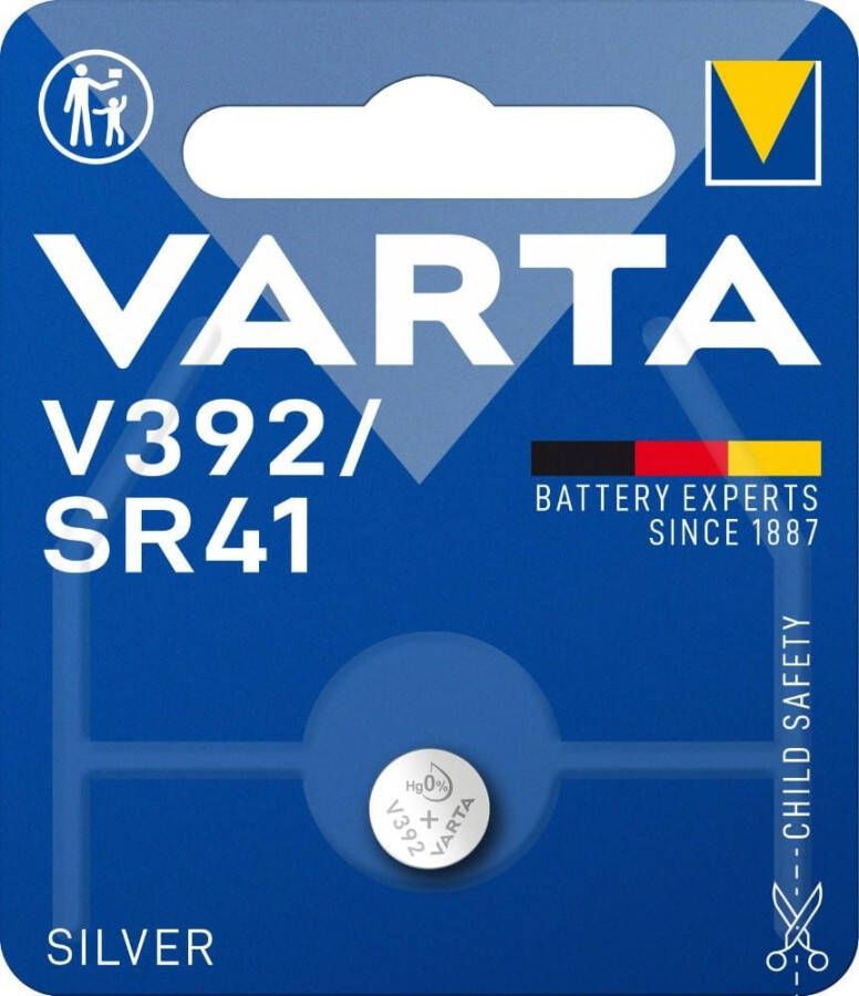 Varta 392 SR41 per stuk op blister 2913560