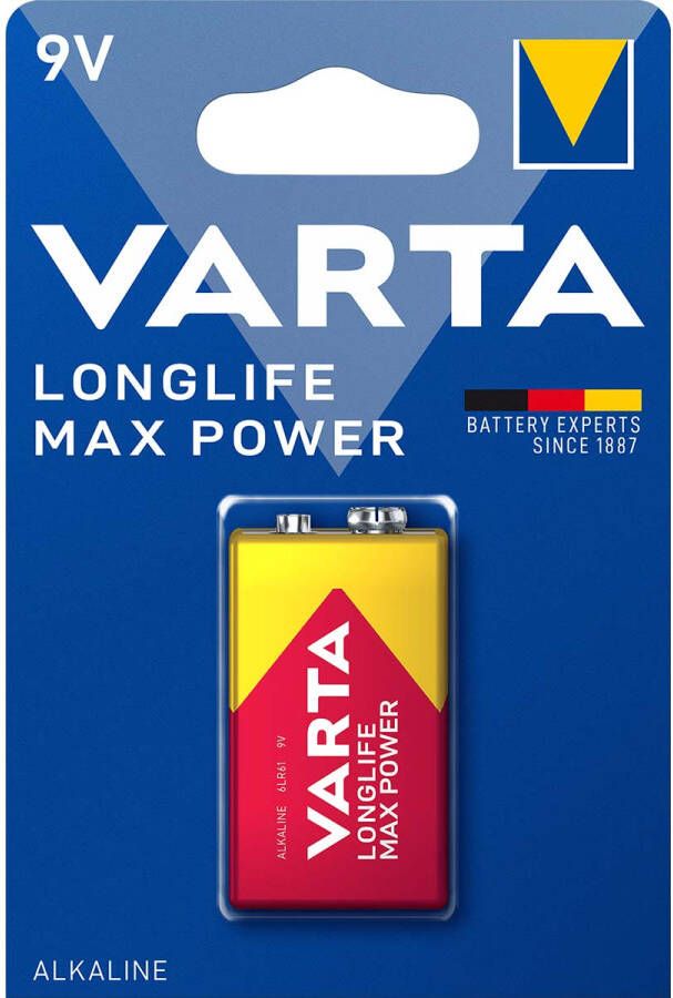 Varta Alkaline-Batterij 9V | 6LR61 | Geel Rood | 10 stuks -4722