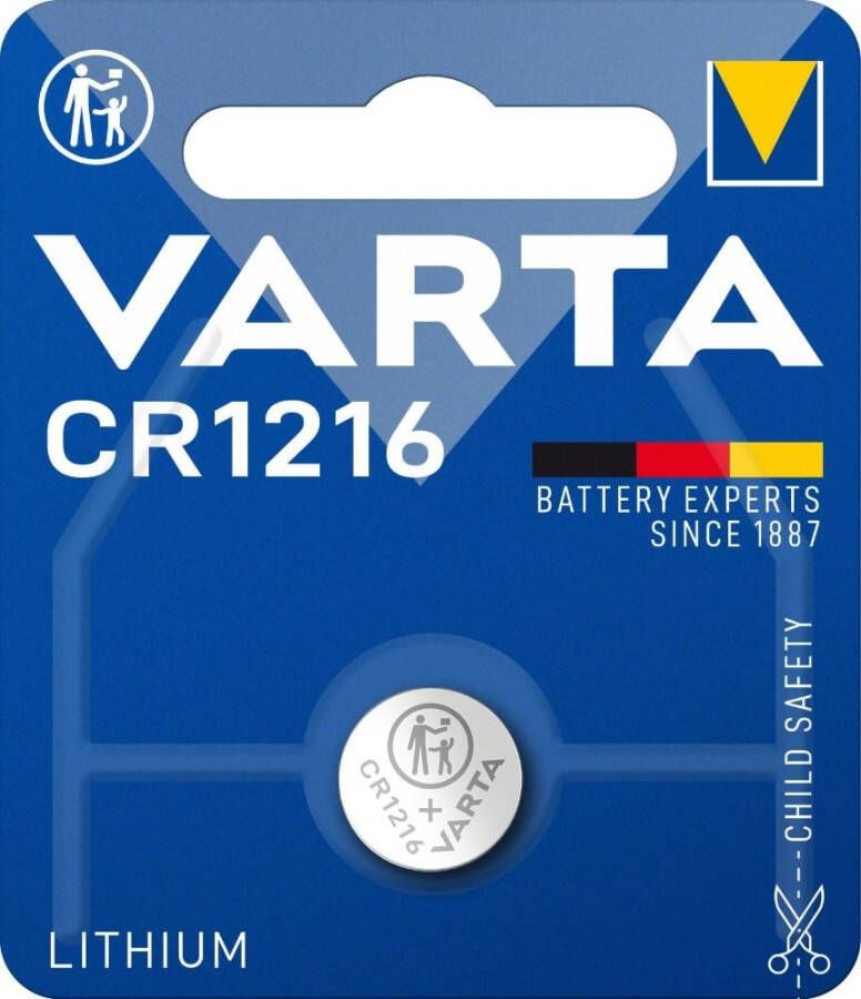 Varta CR1216 lithium 3V bl.a1 3240320