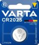 Varta Lithium-Knoopcelbatterij CR2025 | 3 V DC | Zilver | 10 stuks -CR2025 - Thumbnail 2