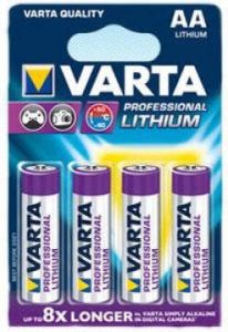 Varta Lithium AA 1 5 volt blis4