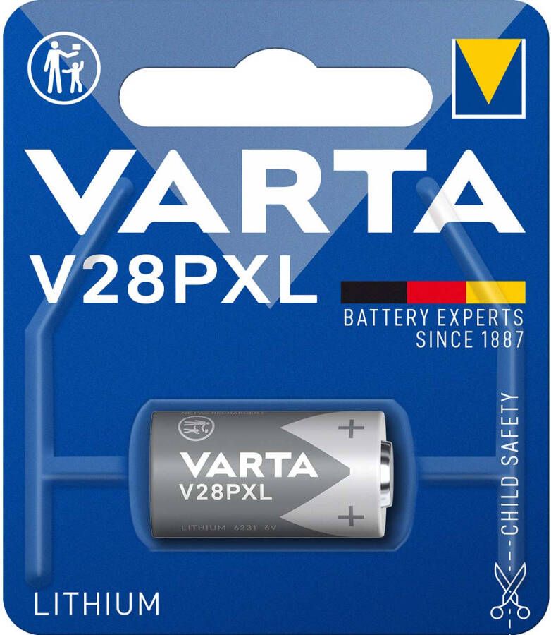 Varta Lithium Batterij 4SR44 | 6 V | 170 mAh | 1 stuks -V28PXL
