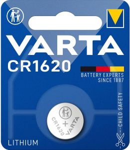 Varta Lithium-Knoopcelbatterij CR1620 | 3 V DC | 70 mAh | Zilver | 2 stuks -CR1620