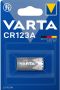 Varta Lithiumthionylchloride-Batterij ER14505 | 3 V DC | 1430 mAh | Grijs Zilver | 1 stuks -CR123A - Thumbnail 1