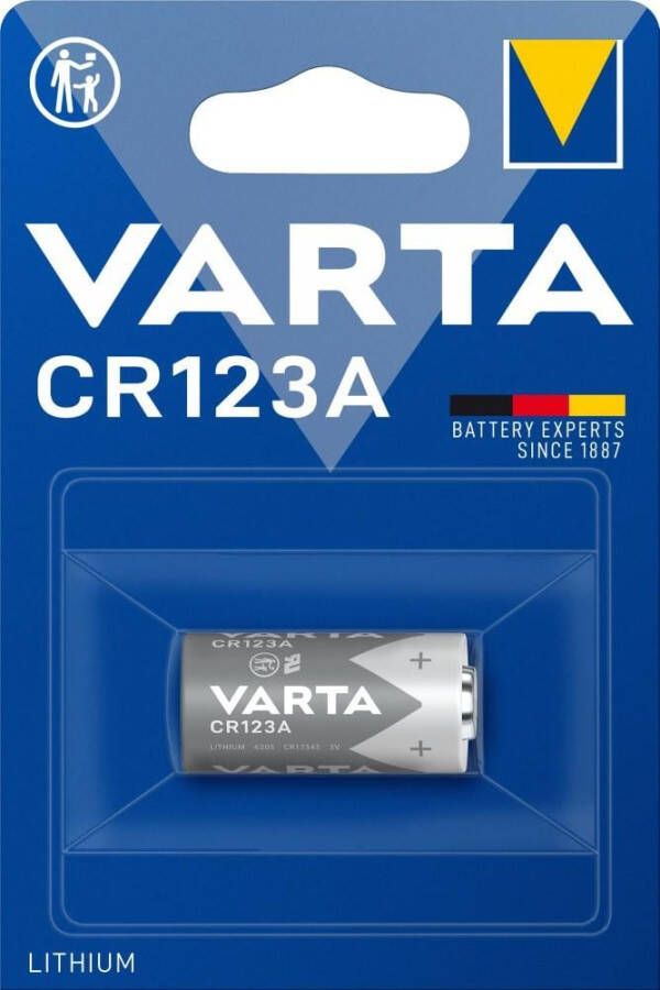 Varta Photo Lithium CR123A 3volt 3211963