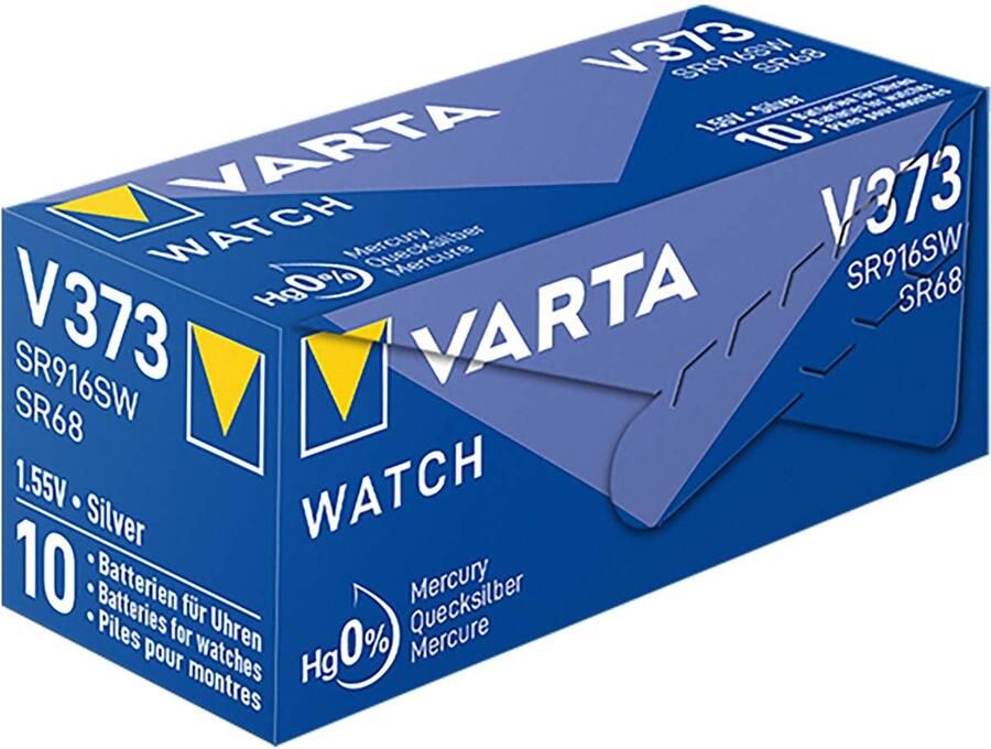 Varta Zilveroxide Batterij SR68 1.55 V 23 mAh 1-Pack -V373