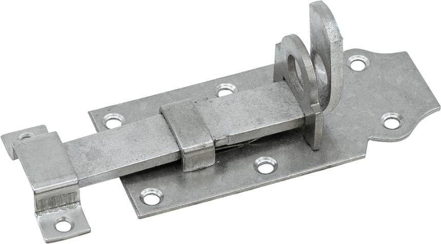 Waelbers Hangslotschuif vlak 100mm RVS 10 Stuk(s) 1656.05
