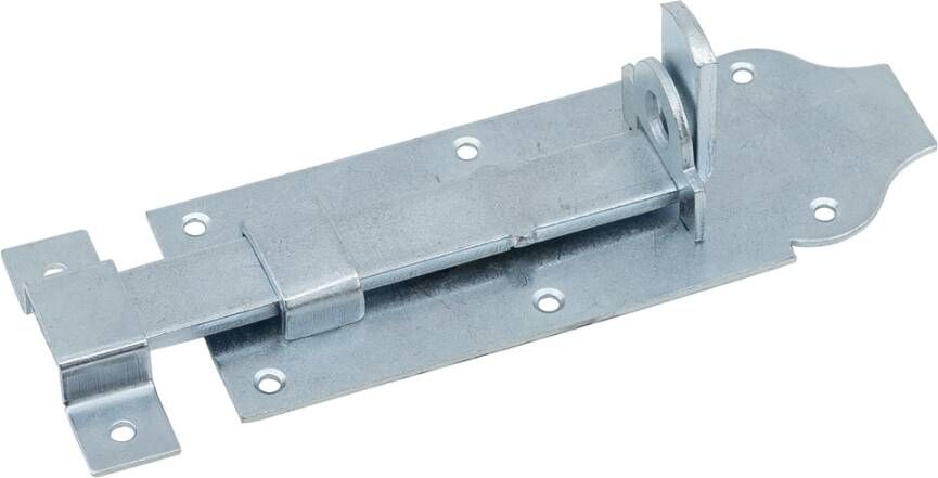 Waelbers Hangslotschuif vlak 160mm blauw verzinkt (GV) 10 Stuk(s) 1681.05