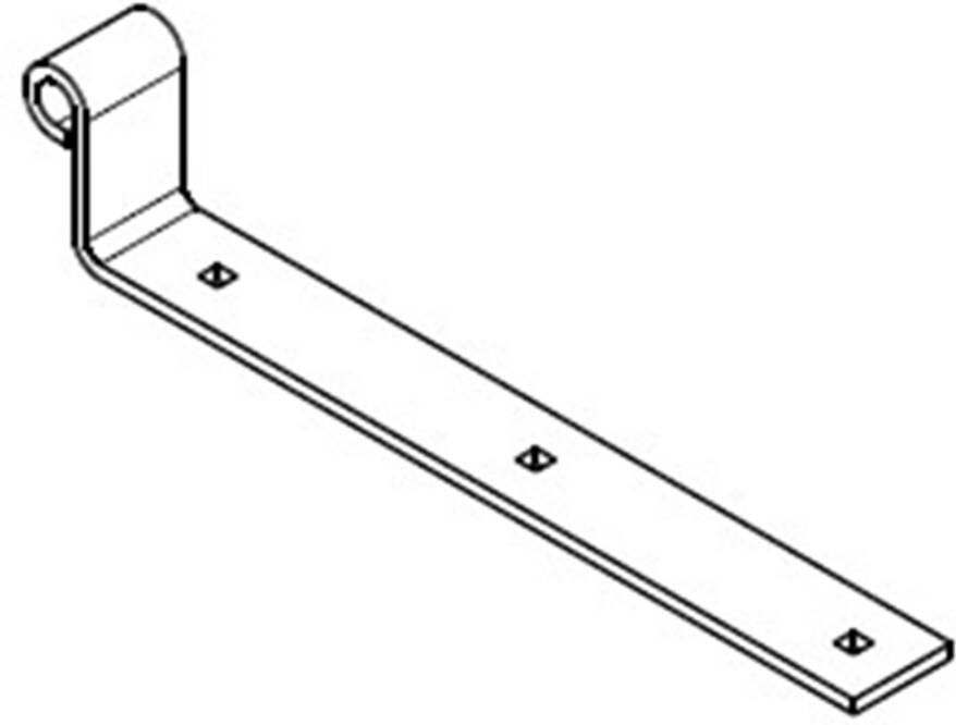 Waelbers Heng MB D14-300mm recht zwart TXT 10 Stuk(s) 531208.32