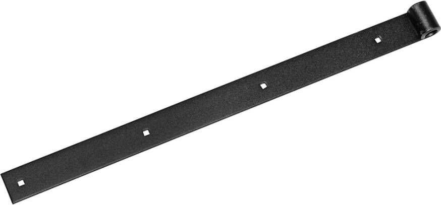 Waelbers Heng recht 16-600mm vierk gaten zwart TXT 6 Stuk(s) 553708.43