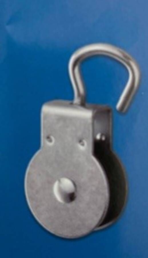 Waelbers Hijskatrol 25mm enkel Poly-wiel open oog RVS 5 Stuk(s) 6202136.02