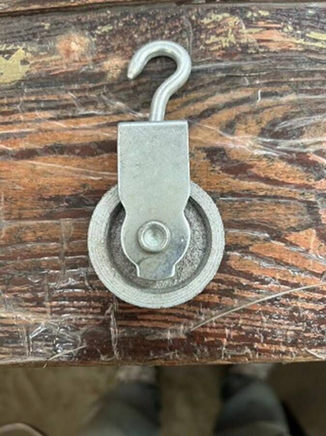 Waelbers Hijskatrol 30mm enkel Gietijzer-wiel 5 Stuk(s) 6202011.02