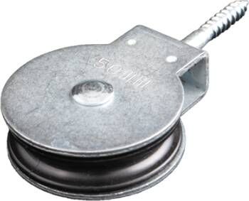 Waelbers Hijskatrol 50mm enkel Poly-wiel 5 Stuk(s) 620211.02