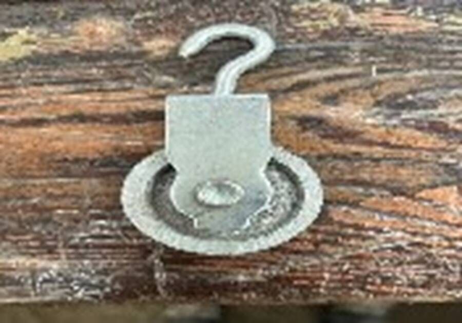 Waelbers Hijskatrol 60mm enkel Gietijzer-wiel 5 Stuk(s) 6202311.02