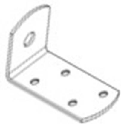 Waelbers Hoek L-beslag 75 mm lang RVS 100 Stuk(s) OND404646.13