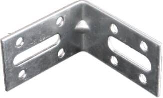 Waelbers Hoek m ril 30x50x55mm sendzimir (SV) 2 sleuf 150 Stuk(s) 478104.23