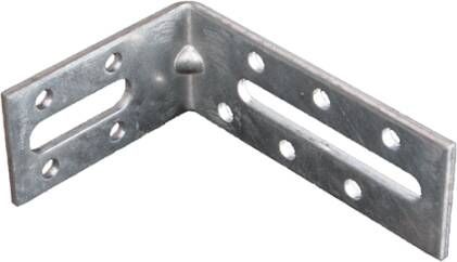 Waelbers Hoek m ril 30x80x55mm 2 sleuf 150 Stuk(s) 478124.23