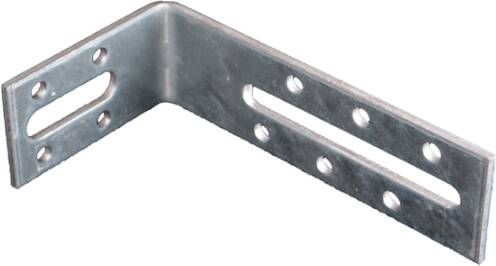 Waelbers Hoek Z ril 30x100x55mm sendzimir (SV) 2 sleuf 150 Stuk(s) 478244.23