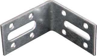Waelbers Hoek Z ril 30x50x55mm sendzimir (SV) 2 sleuf 150 Stuk(s) 478204.23