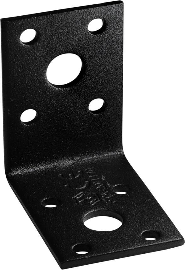 Waelbers Hoekanker 50x50x35mm zwart TXT 100 Stuk(s) 481408.13