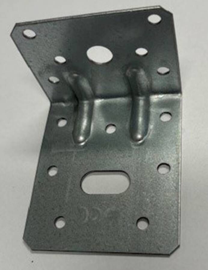Waelbers Hoekanker 75x48mm 1 sleuf sendzimir (SV) 200 Stuk(s) 490204.24 - Foto 1