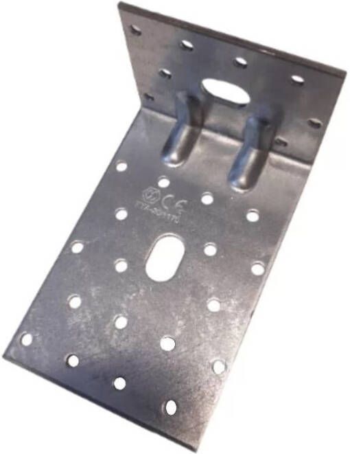 Waelbers Hoekanker met 2 ril 160x60x75mm sendzimir (SV) 50 Stuk(s) 490154.11