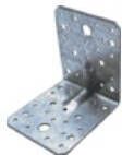 Waelbers Hoekanker m ril 105x105x90mm sendzimir (SV) 25 Stuk(s) 490444EAN.09
